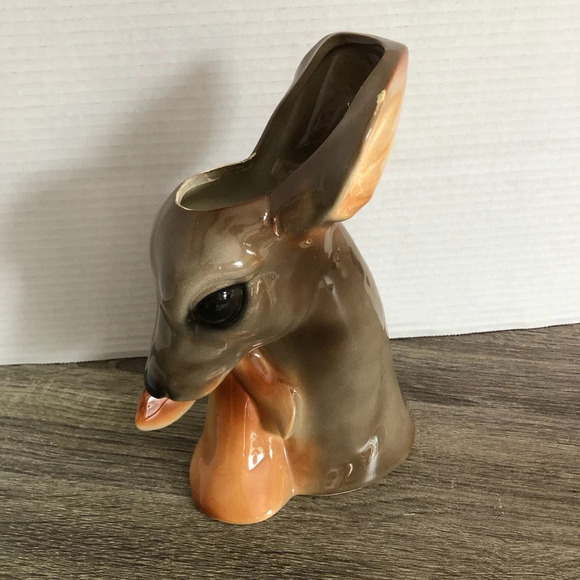 Vtg Royal Copley Doe and Fawn - Picture 4 of 12